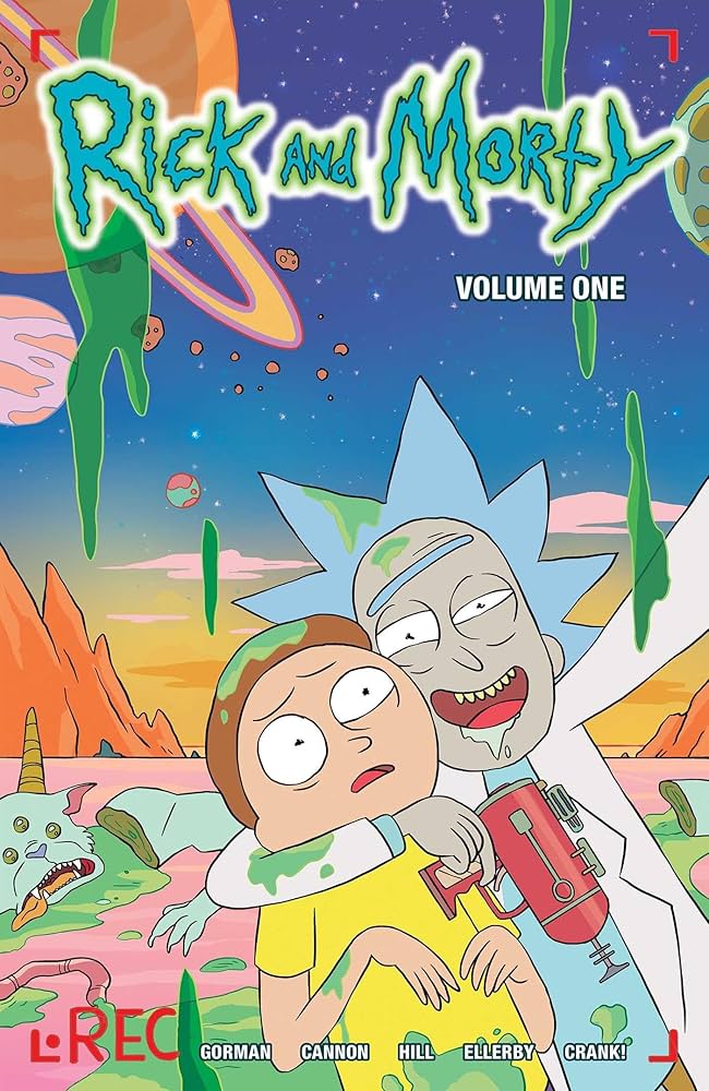 Rick and Morty Comics Artwork